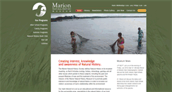 Desktop Screenshot of marionmuseum.org